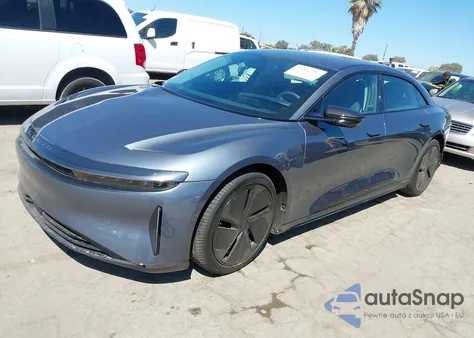 2025 Lucid Motors Air Pure z USA, uszkodzony, nr VIN 50EA1PGA4SA003467